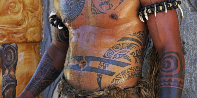 Tattoos sind uralte polynesische Tradition