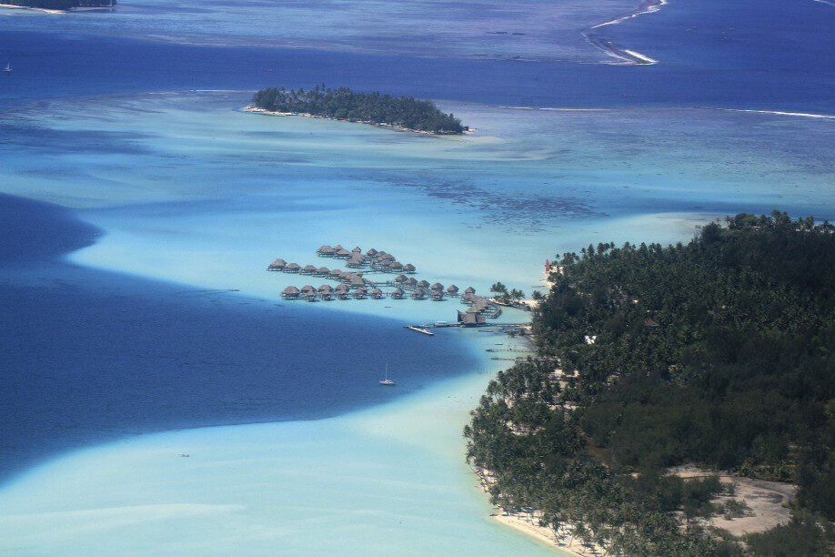 Blick auf Tahiti