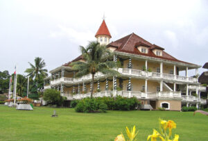 Papeete Regierungsgebäude, Tahiti